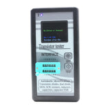 Transistors Tester Lightweight Esr Meter for Capacitors Inductors Resistance Black Shell