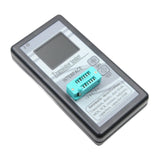 Transistors Tester Lightweight Esr Meter for Capacitors Inductors Resistance Black Shell