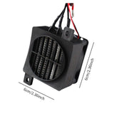 PTC Heater 12V Fast Heating Fan Heating for Kitchen Home Living Room