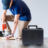 Maxbell Portable Tool Box Dustproof Waterproof Tool Case for Camping Outdoors Travel