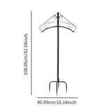 Maxbell Hose Rack Stand Yard Courtyard Lawn Washing Outdoor Garden Water Hose Holder