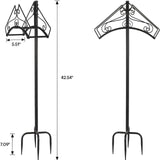 Maxbell Hose Rack Stand Yard Courtyard Lawn Washing Outdoor Garden Water Hose Holder