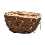 Maxbell Bird House Hanging Hut Blue Jays Parrot Bluebirds Handwoven Bamboo Bird Nest