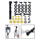 Maxbell 90 Degree Flex Shaft Rotary Tool Handpiece Shaping Engraving 90 Degree Elbow Black