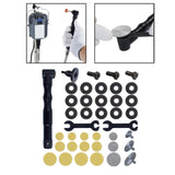 Maxbell 90 Degree Flex Shaft Rotary Tool Handpiece Shaping Engraving 90 Degree Elbow Black