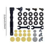 Maxbell 90 Degree Flex Shaft Rotary Tool Handpiece Shaping Engraving 90 Degree Elbow Black
