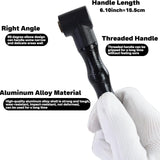 Maxbell 90 Degree Flex Shaft Rotary Tool Handpiece Shaping Engraving 90 Degree Elbow Black