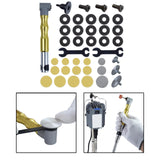 Maxbell 90 Degree Flex Shaft Rotary Tool Handpiece Shaping Engraving 90 Degree Elbow Golden