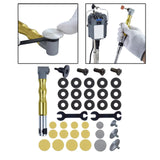 Maxbell 90 Degree Flex Shaft Rotary Tool Handpiece Shaping Engraving 90 Degree Elbow Golden