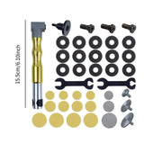 Maxbell 90 Degree Flex Shaft Rotary Tool Handpiece Shaping Engraving 90 Degree Elbow Golden