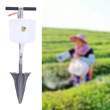 Maxbell Fertilizer Spreader Time Saving Gardening Tool for Farm Backyard Fruit Trees Spreader with Bucket
