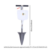 Maxbell Fertilizer Spreader Time Saving Gardening Tool for Farm Backyard Fruit Trees Spreader with Bucket