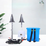 Maxbell Fertilizer Spreader Time Saving Gardening Tool for Farm Backyard Fruit Trees Spreader with Bucket