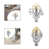 Maxbell Rotary Nozzle Small High Pressure Washer for Sludge Cleaning Dredging Sewers Type A