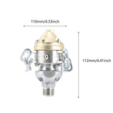 Maxbell Rotary Nozzle Small High Pressure Washer for Sludge Cleaning Dredging Sewers Type A