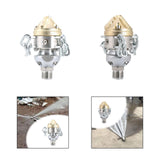 Maxbell Rotary Nozzle Small High Pressure Washer for Sludge Cleaning Dredging Sewers Type A