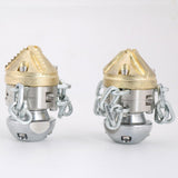 Maxbell Rotary Nozzle Small High Pressure Washer for Sludge Cleaning Dredging Sewers Type B