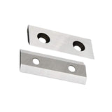 Maxbell 2Pcs Garden Shredder Knives Gardening Cutter Lawn Trees Wood Chipper Blades