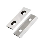 Maxbell 2Pcs Garden Shredder Knives Gardening Cutter Lawn Trees Wood Chipper Blades