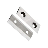 Maxbell 2Pcs Garden Shredder Knives Gardening Cutter Lawn Trees Wood Chipper Blades