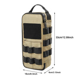 Maxbell Small Tool Bag Compact Wide Mouth with Handle for Plumber Handyman Carpenter