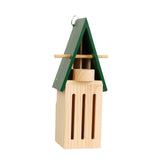 Maxbell Butterfly House with Feeder Easy to Install Versatile Wood Butterfly Shelter