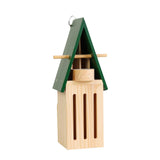 Maxbell Butterfly House with Feeder Easy to Install Versatile Wood Butterfly Shelter