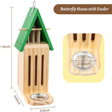 Maxbell Butterfly House and Feeder Easy to Clean Versatile Natural Butterfly Habitat