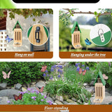 Maxbell Butterfly House and Feeder Easy to Clean Versatile Natural Butterfly Habitat
