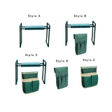 Maxbell Garden Kneeler Seat Green Multipurpose Compact Thick Sponge Padding Foldable Style A