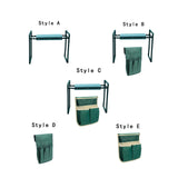 Maxbell Garden Kneeler Seat Green Multipurpose Compact Thick Sponge Padding Foldable Style A