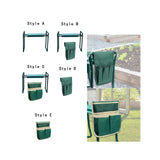 Maxbell Garden Kneeler Seat Green Multipurpose Compact Thick Sponge Padding Foldable Style A