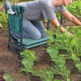 Maxbell Garden Kneeler Seat Green Multipurpose Compact Thick Sponge Padding Foldable Style A