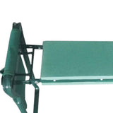 Maxbell Garden Kneeler Seat Green Multipurpose Compact Thick Sponge Padding Foldable Style A