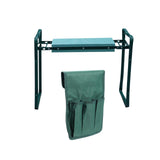 Maxbell Garden Kneeler Seat Green Multipurpose Compact Thick Sponge Padding Foldable Style B