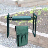 Maxbell Garden Kneeler Seat Green Multipurpose Compact Thick Sponge Padding Foldable Style B