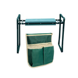 Maxbell Garden Kneeler Seat Green Multipurpose Compact Thick Sponge Padding Foldable Style C