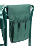 Maxbell Garden Kneeler Seat Green Multipurpose Compact Thick Sponge Padding Foldable Style D