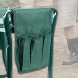 Maxbell Garden Kneeler Seat Green Multipurpose Compact Thick Sponge Padding Foldable Style D