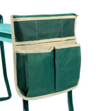 Maxbell Garden Kneeler Seat Green Multipurpose Compact Thick Sponge Padding Foldable Style E