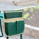 Maxbell Garden Kneeler Seat Green Multipurpose Compact Thick Sponge Padding Foldable Style E