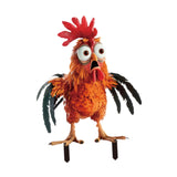 Maxbell Animal Statue Crafts Acrylic Gifts DIY Outdoor Garden Figurine for Courtyard Chicken