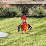 Maxbell Animal Statue Crafts Acrylic Gifts DIY Outdoor Garden Figurine for Courtyard Chicken