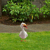 Maxbell Animal Statue Crafts Acrylic Gifts DIY Outdoor Garden Figurine for Courtyard Duck