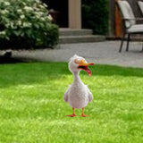 Maxbell Animal Statue Crafts Acrylic Gifts DIY Outdoor Garden Figurine for Courtyard Duck