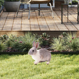 Maxbell Rabbit Animal Statue Stake Garden Rabbit Decoration for Porch Backyard Patio Style B