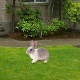 Maxbell Rabbit Animal Statue Stake Garden Rabbit Decoration for Porch Backyard Patio Style B