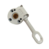 Maxbell 2 Pieces Outdoor Awning Gear Universal Aluminum Alloy Awning Drive Gear