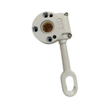 Maxbell 2 Pieces Outdoor Awning Gear Universal Aluminum Alloy Awning Drive Gear