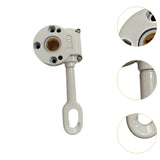 Maxbell 2 Pieces Outdoor Awning Gear Universal Aluminum Alloy Awning Drive Gear